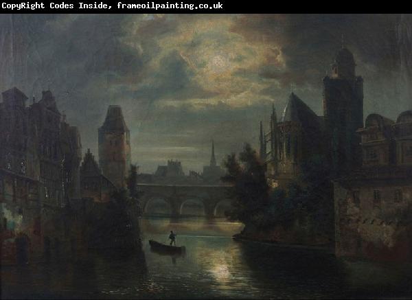Ferdinand Lepie River by night